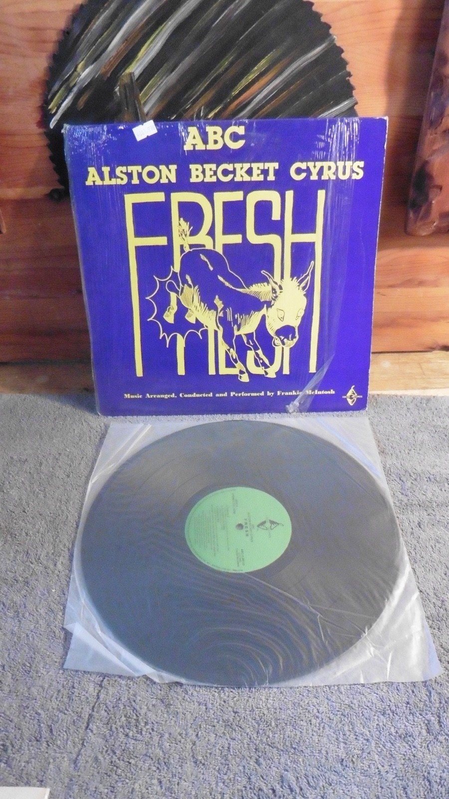ABC Alston Beckett Cyrus Fresh Vinyl LP Album Cocoa Records Frankie McIntosh
