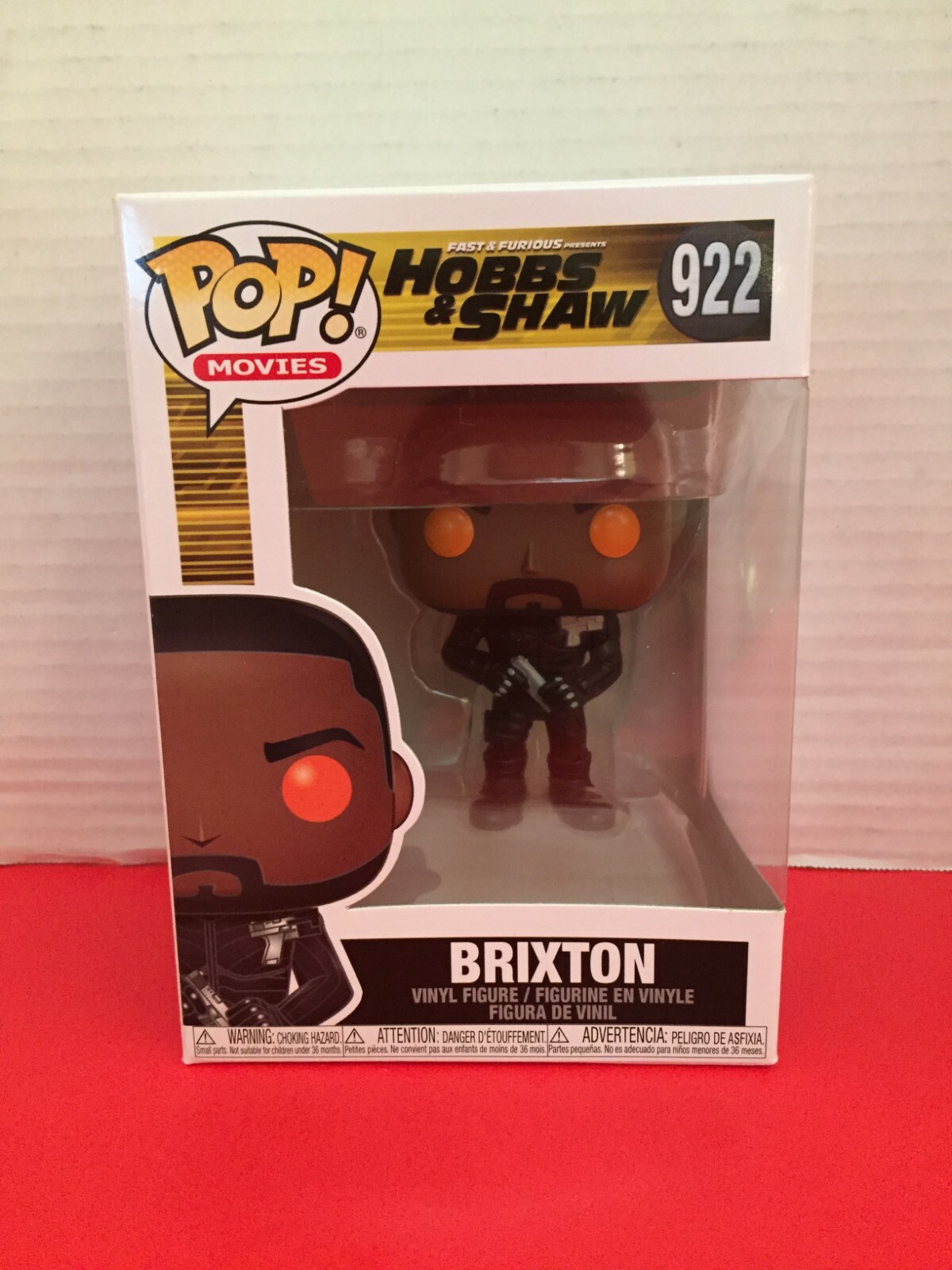 Funko Pop Movies: Fast & Furious Presents Hobbs & Shaw- Brixton 922 Vinyl 