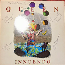 QUEEN-INNUENDO (1st Press UK 1991-Signed by the band-Rarest Promo ever... +) picture
