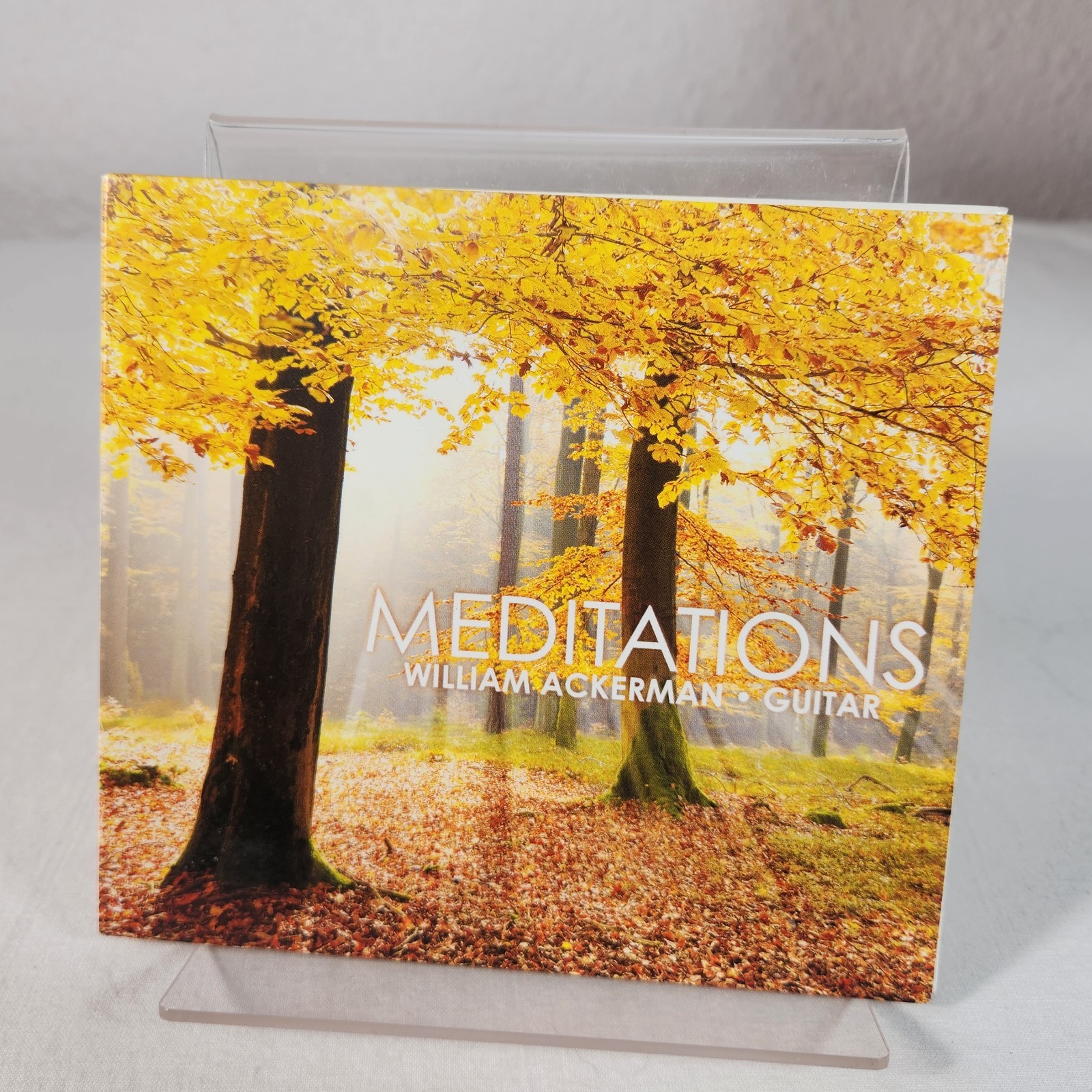 William Ackerman - Meditations CD 2011 Acoustic Guitar New Age Calm Fast FREEShp