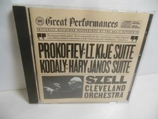 Prokofiev Lieutenant Kije Suite; Kodaly: Hary Janos Suite Szell Great Perfomance picture