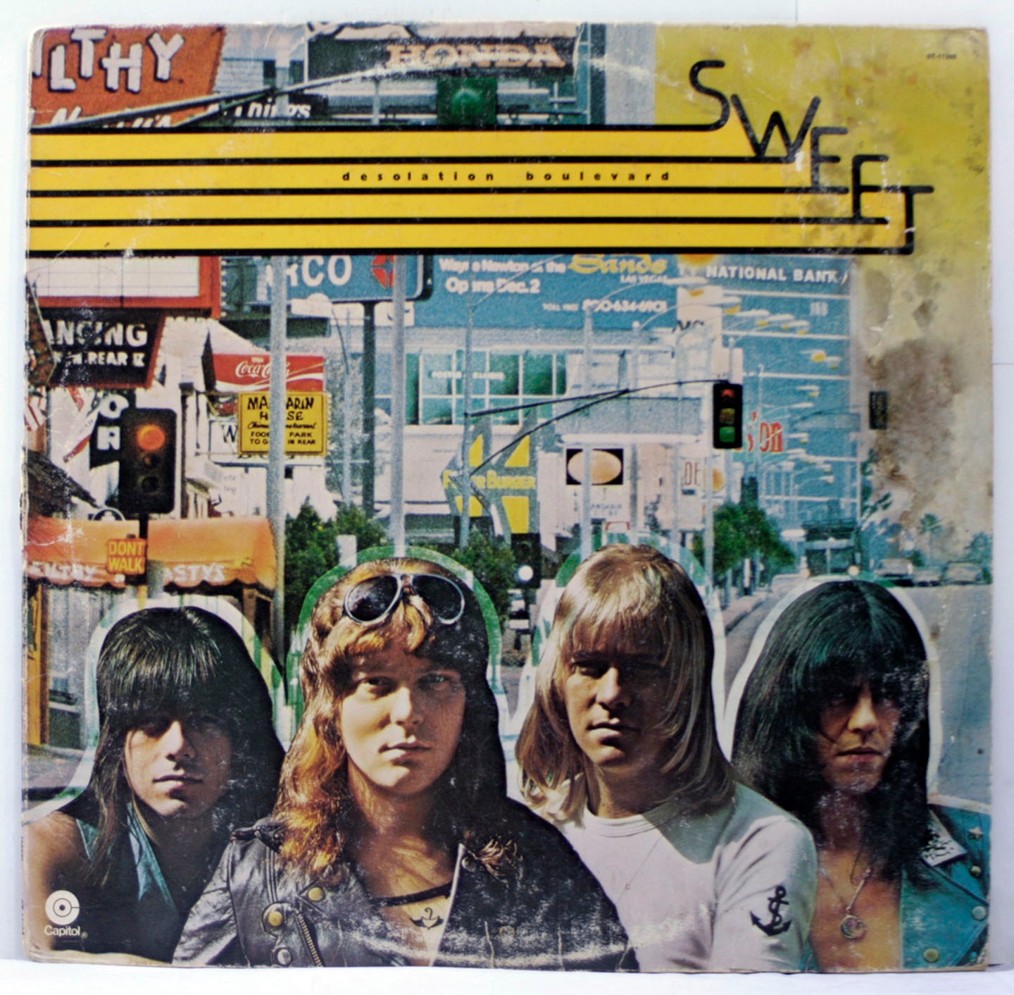 Sweet Desolation Boulevard LP 1975 [Capitol ST-11395] 1st Pressing