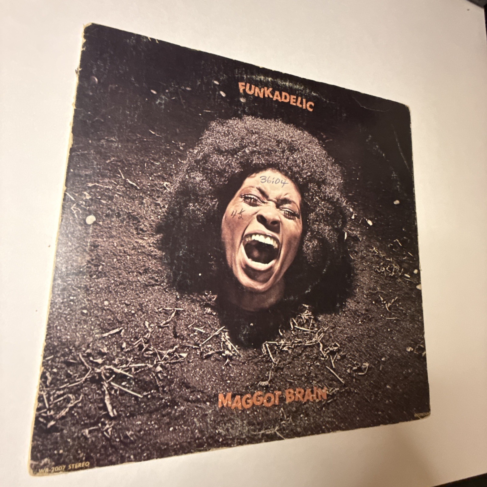 Funkadelic - Maggot Brain - Westbound 1971 Vinyl LP WB-2007 Psych Rock  G+/G+