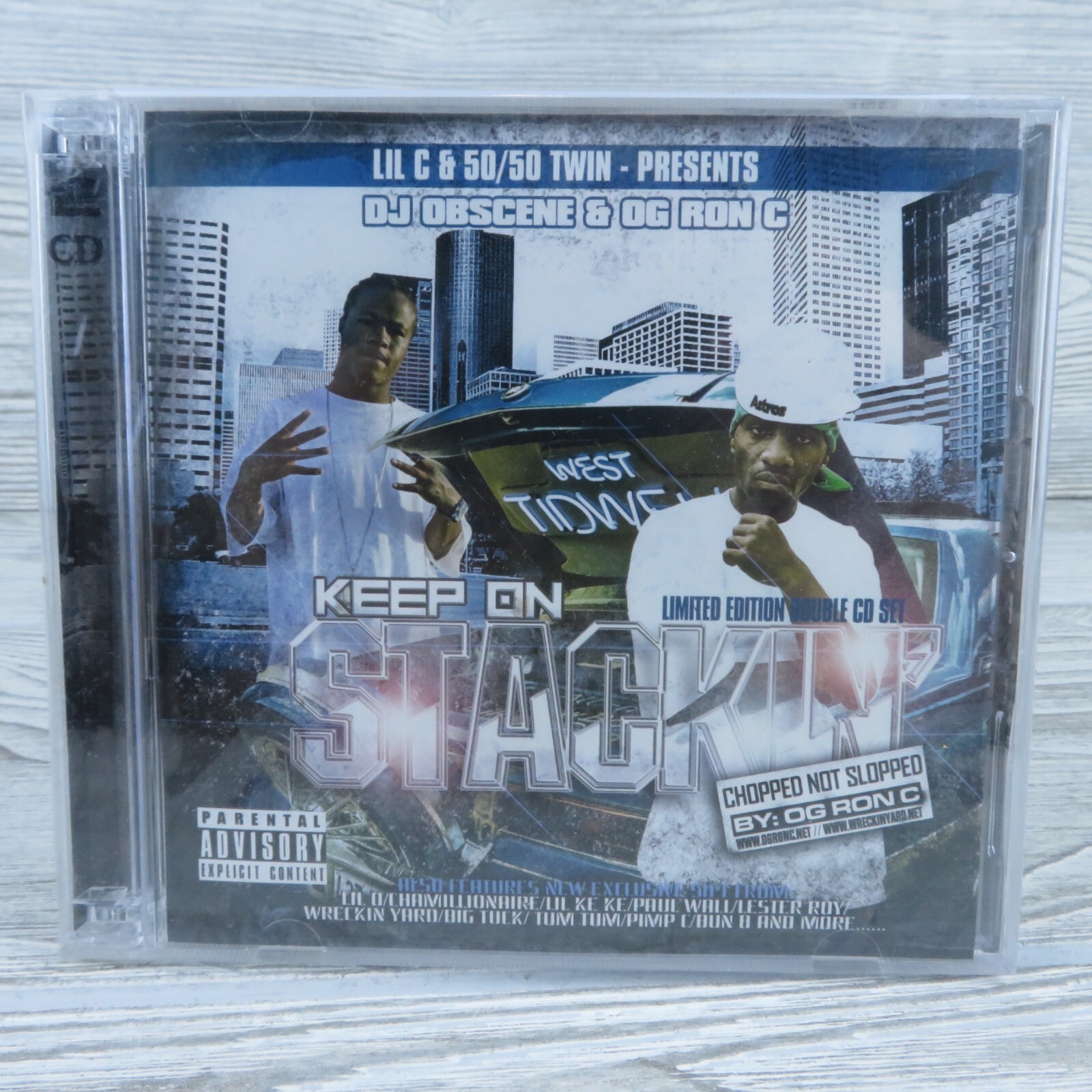 Keep on Stackin\' by DJ Obscene & OG Ron C (Compact Disc, DATE) New, Sealed