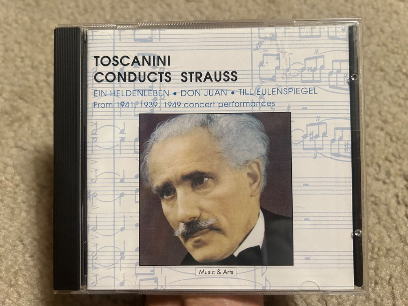 ARTURO TOSCANINI - Conducts Music By Richard Strauss CD Music & Arts