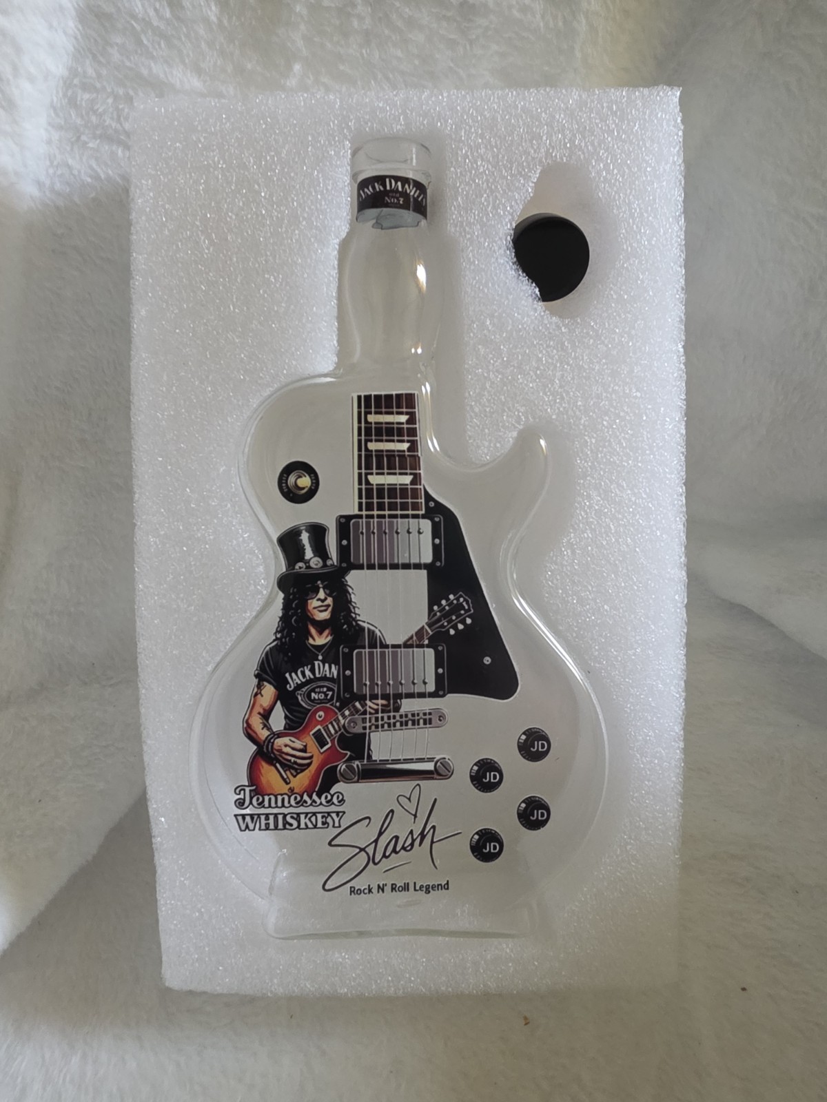 Slash Signature Guitar-Shaped Whiskey Decanter
