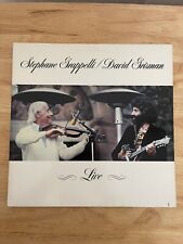 Stephane Grappelli / David Grisman ‘ Live ‘ Vinyl LP BSK 3550 Warner US 1981 VG picture