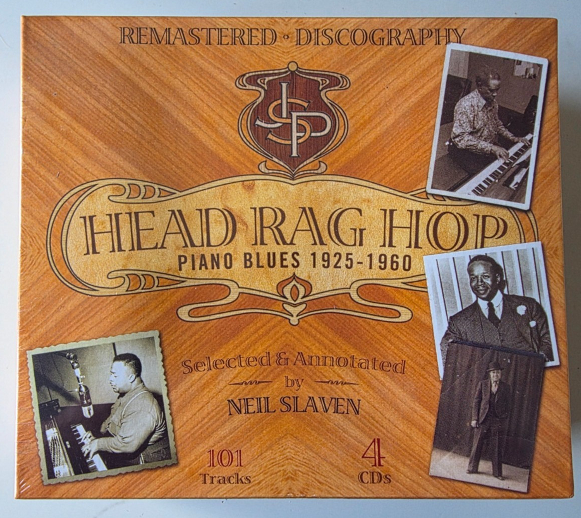 Head Rag Hop : Piano Blues 1925-1960 - 4 x CD Box Set NEW & SEALED