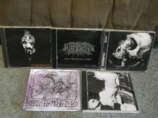 Black Metal Lot 5 CD All Finnish Korgonthurus Kadotus Diaboli Bloodhammer Comp. picture
