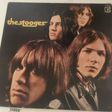 The Stooges The Stooges Elektra Records rock stereo black vinyl LP EKS-74051 picture