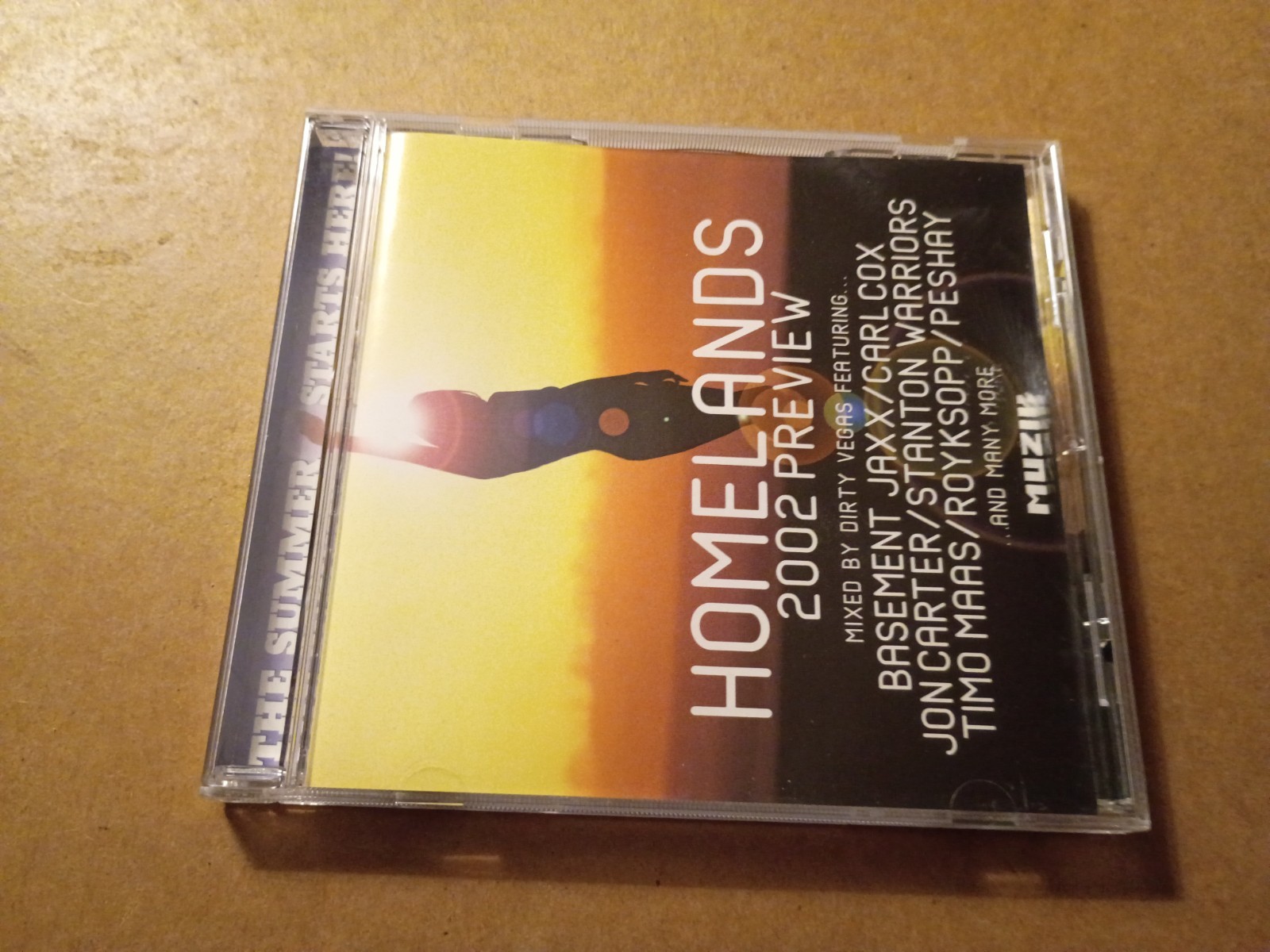 Muzik Presents Homelands 2002 Preview Dirty Vegas CD - Very Good Condition