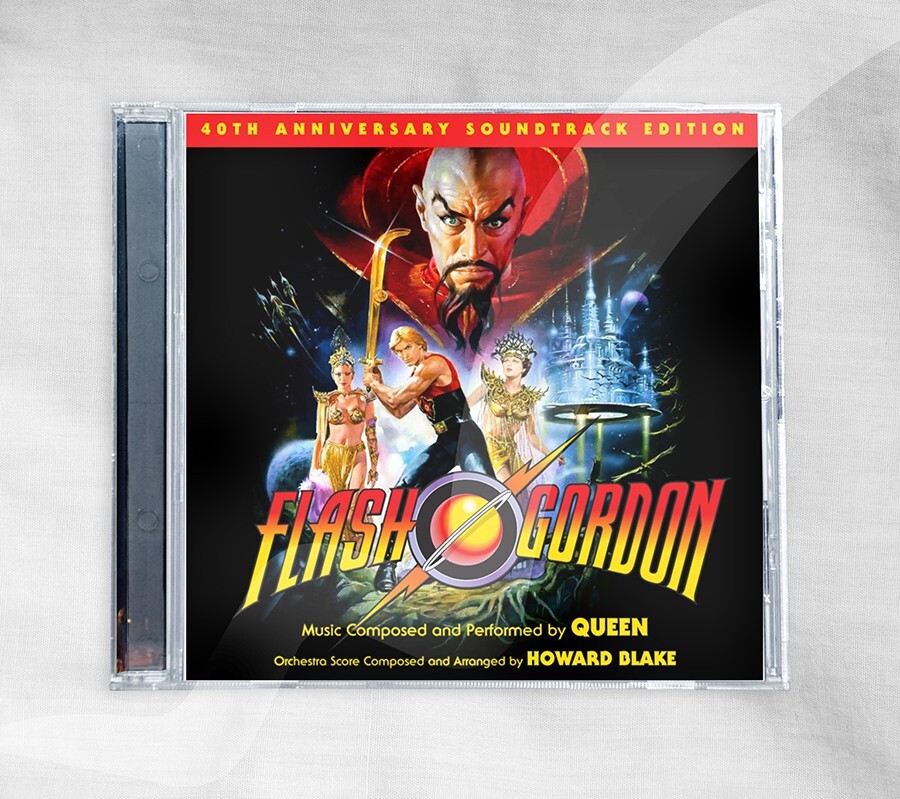 Flash Gordon 40th Anniversary Edition 2CD Howard Blake, Queen
