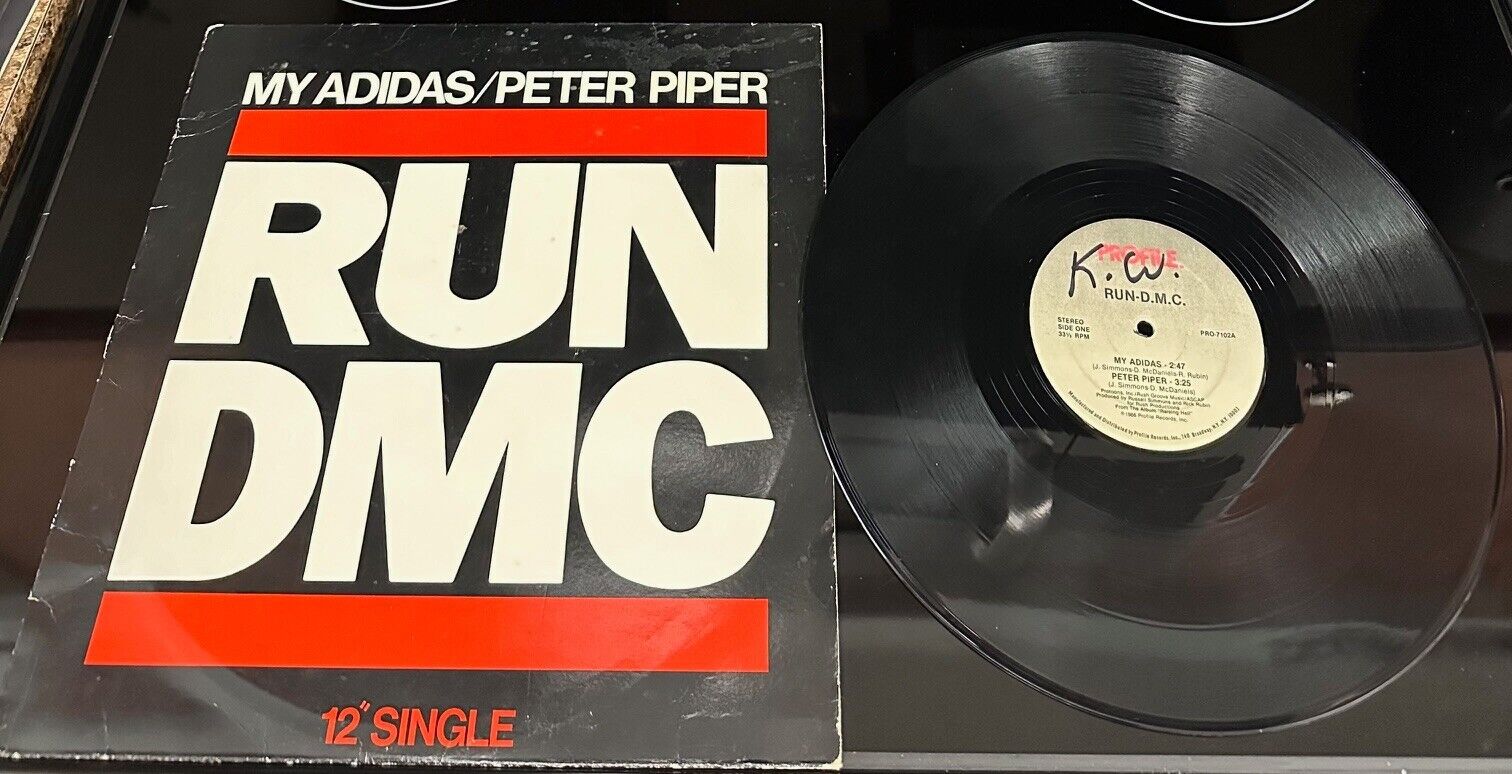Run DMC - My Adidas / Peter Piper Original 1986 Press 12\