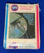 SEALED VTG Blues Project Live at Town Hall 4 TRACK TAPE CARTRIDGE Psyche Verve picture