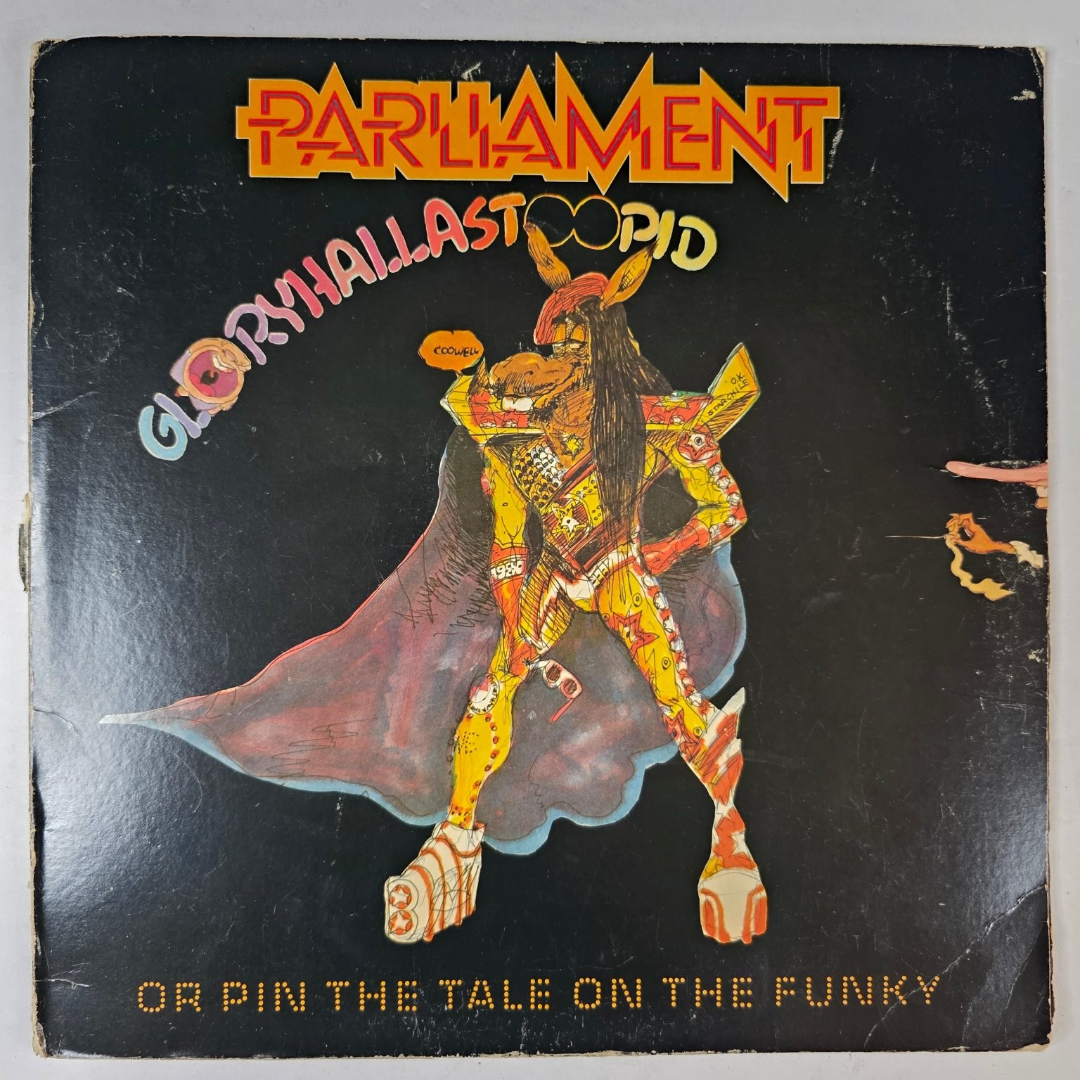 Parliament - Gloryhallastoopid LP Record 1979 Casablanca Funk 33 RPM