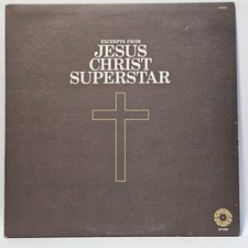 Nick Ingman - Excerpts From Jesus Christ Superstar - 1971 Sndtrk - EX - Ult Cln picture