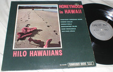 THE HILO HAWAIIANS Honeymoon In Hawaii LP Concert-Disc Mono Original 1st Ukulele picture