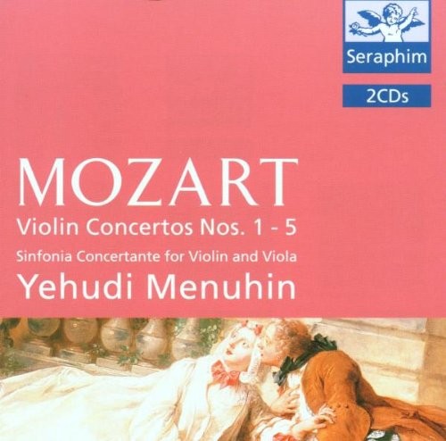 Violin Concertos 1-5 - Audio CD By Wolfgang Amadeus Mozart - GOOD