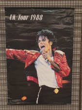 Vintage Michael Jackson 1988 UK Tour Poster | Rare Collectable Memorabilia picture