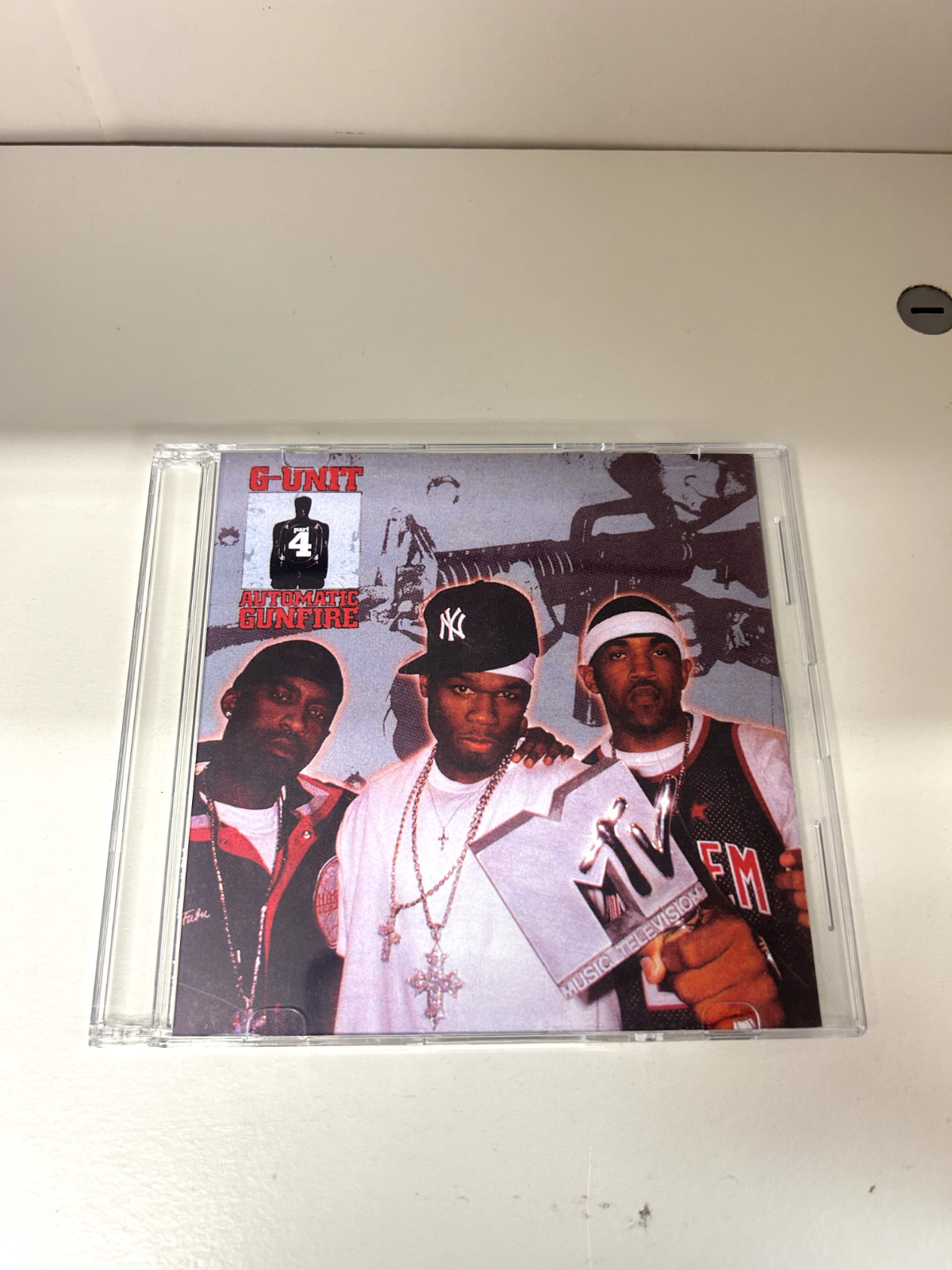 DJ WHOO KID G-UNIT PART 4 AUTOMATIC GUNFIRE 50 CENT MIXTAPE NYC PROMO 2002