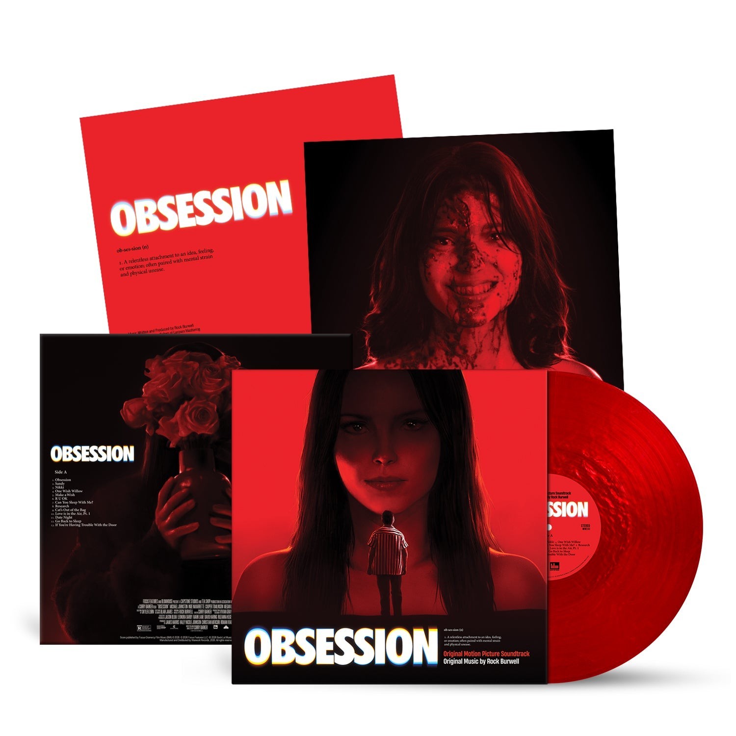 Obsession Soundtrack / Horror Score (2026) Rock Burwell (COLOR VINYL LP) NEW