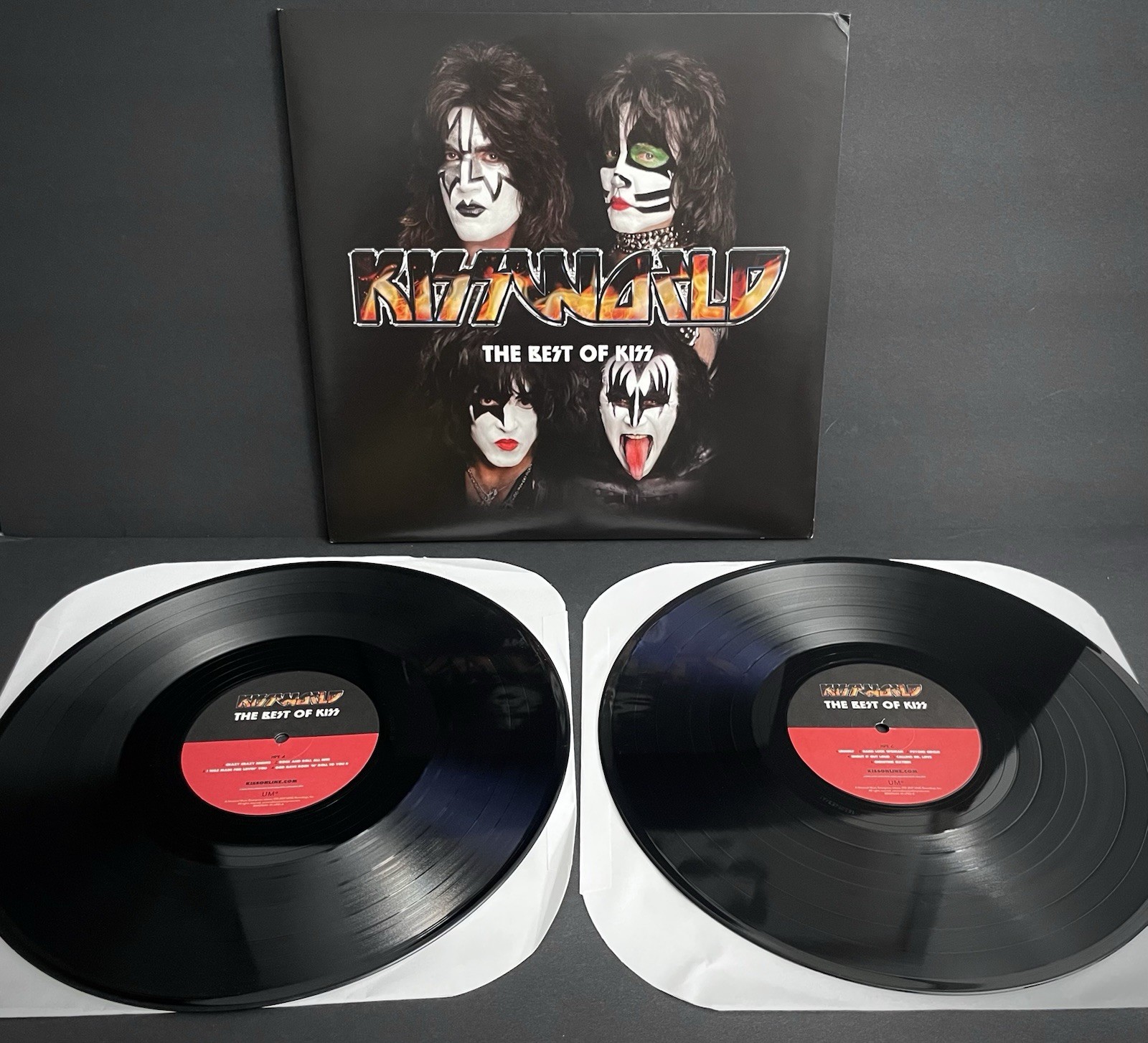 Kiss World: the Best of Kiss by Kiss (2LP Record, 2019) NM/VG+
