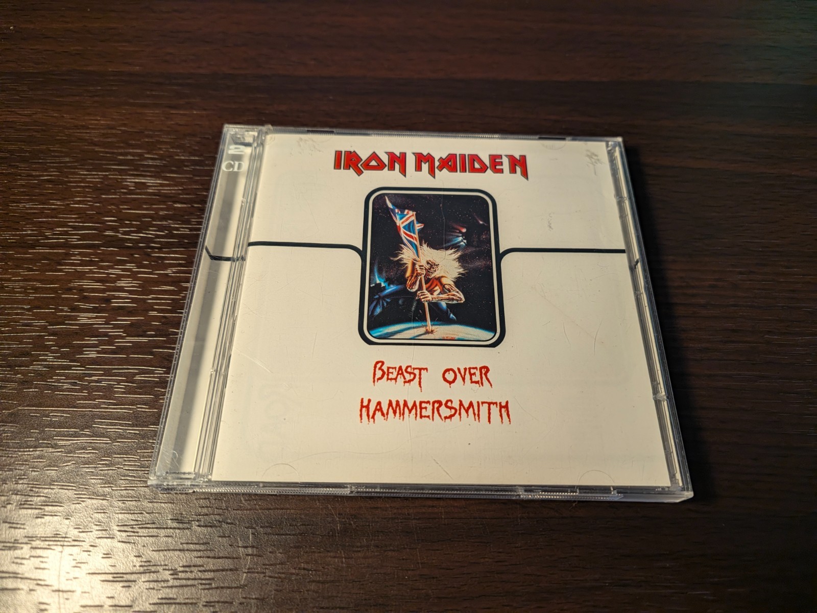 IRON MAIDEN Beast Over Hammersmith 2-CD RARE Bruce Dickinson Adrian Smith VTG