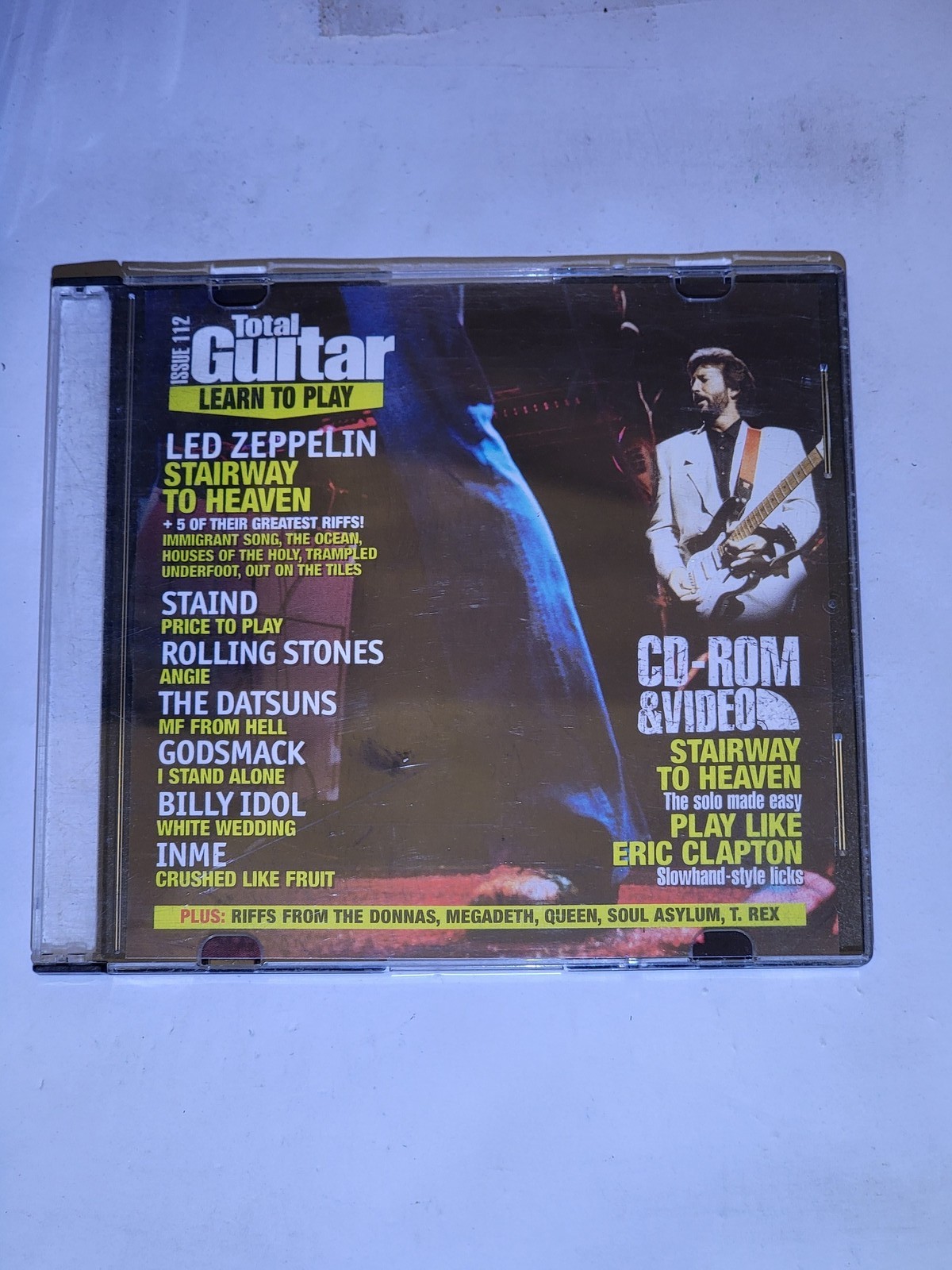 Total Guitar Magazine Issue 112 CD-ROM Led Zeppelin Stairway to Heaven Tutorial