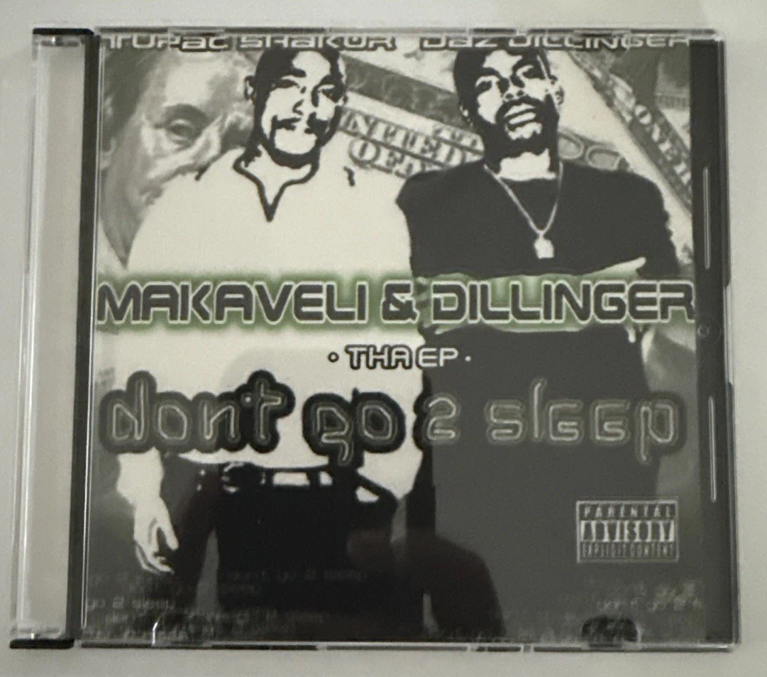 Makaveli & Dillinger: Don\'t Go 2 Sleep Tha EP [CD] 2Pac, The Outlawz
