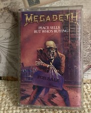 Megadeth: Peace Sells... But Who's Buying? 1986 USA Cassette Tape C4-46370 picture