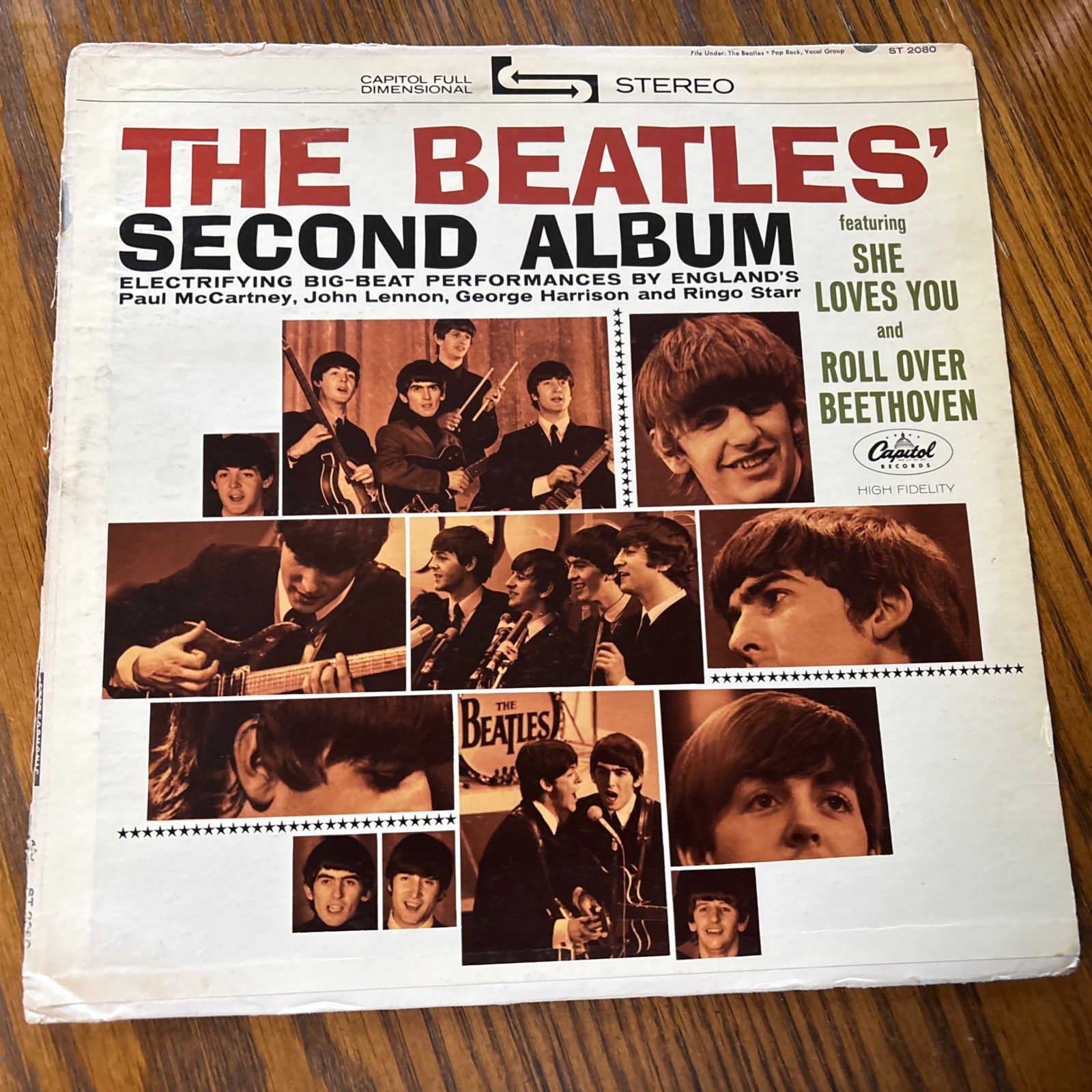 The Beatles: The Beatles Second Album - LP - Apple Records ST 2080