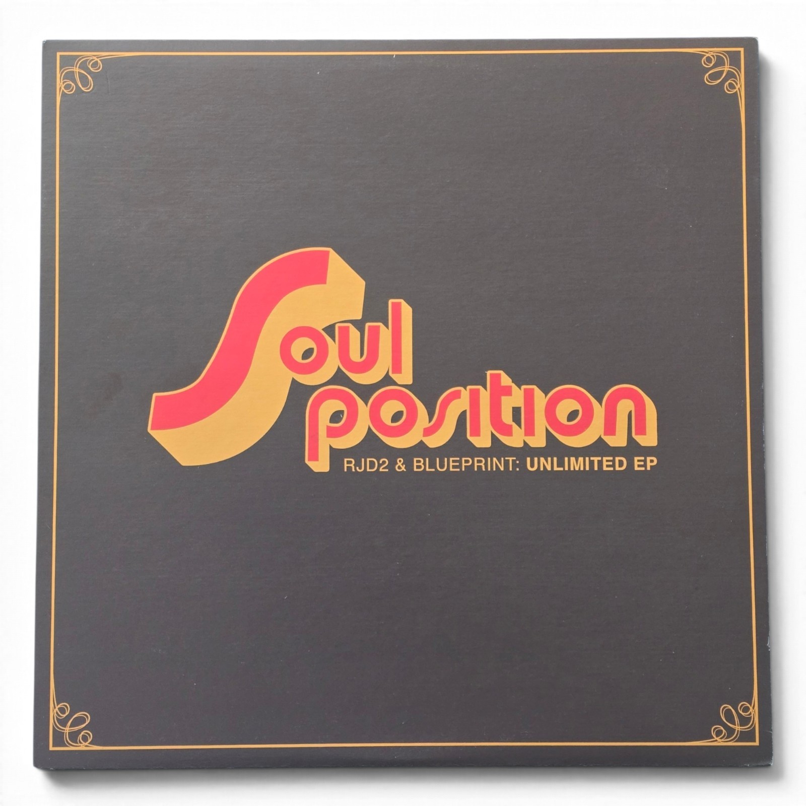 SOUL POSITION (RJD2 & Blueprint) - Unlimited EP Vinyl (2002 Rhymesayers) NM/VG+
