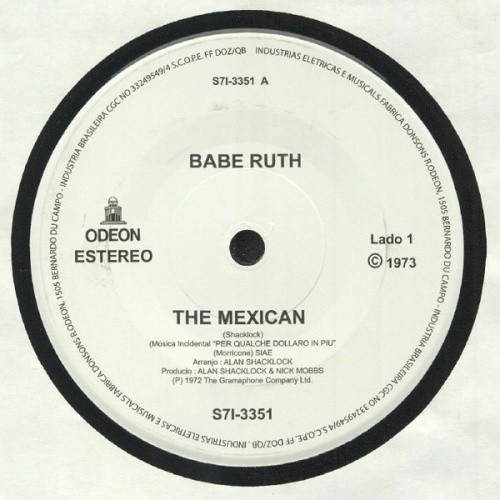 BABE RUTH The Mexican 7