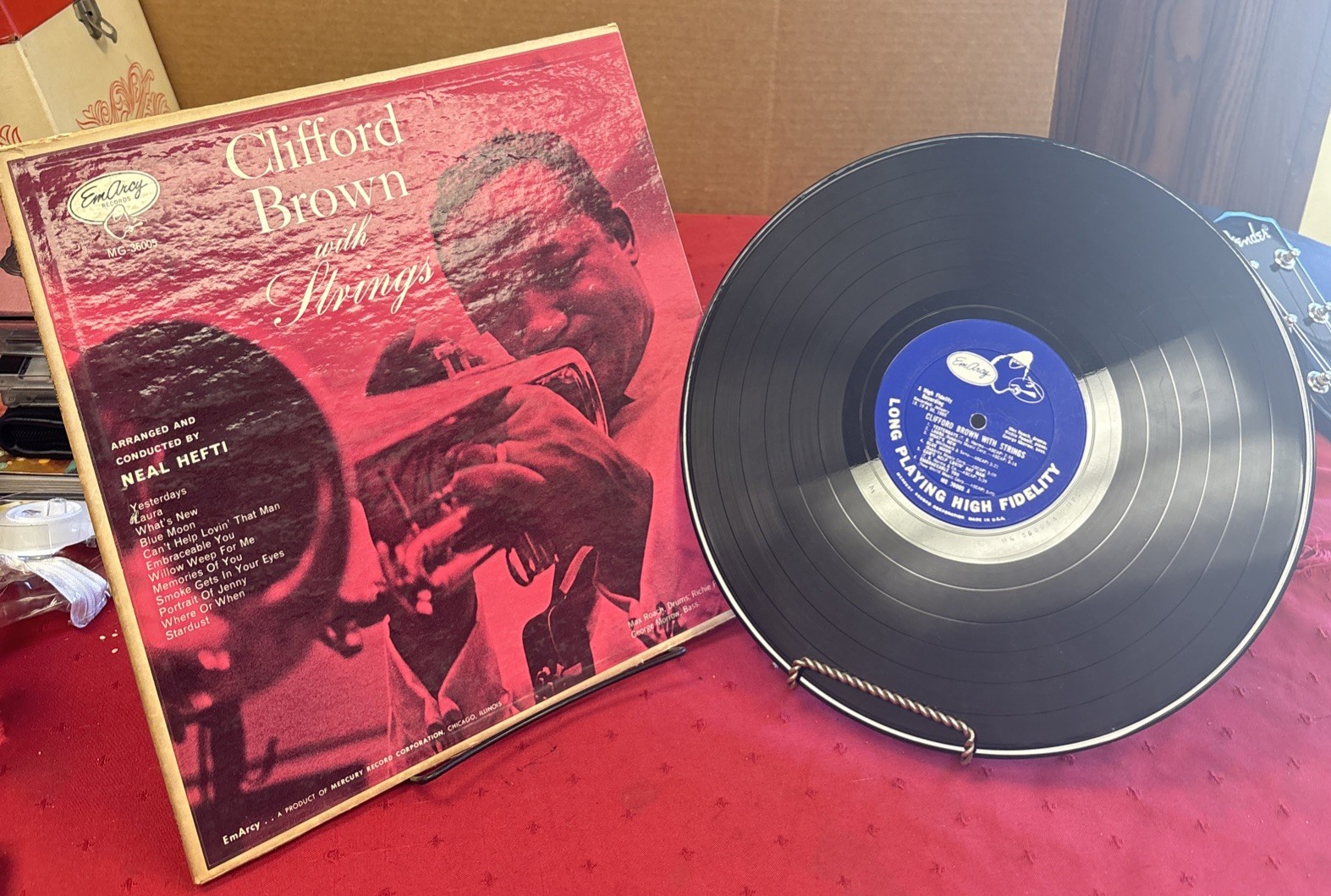 Clifford Brown With Strings - Clifford Brown Vinyl VG+/EX-