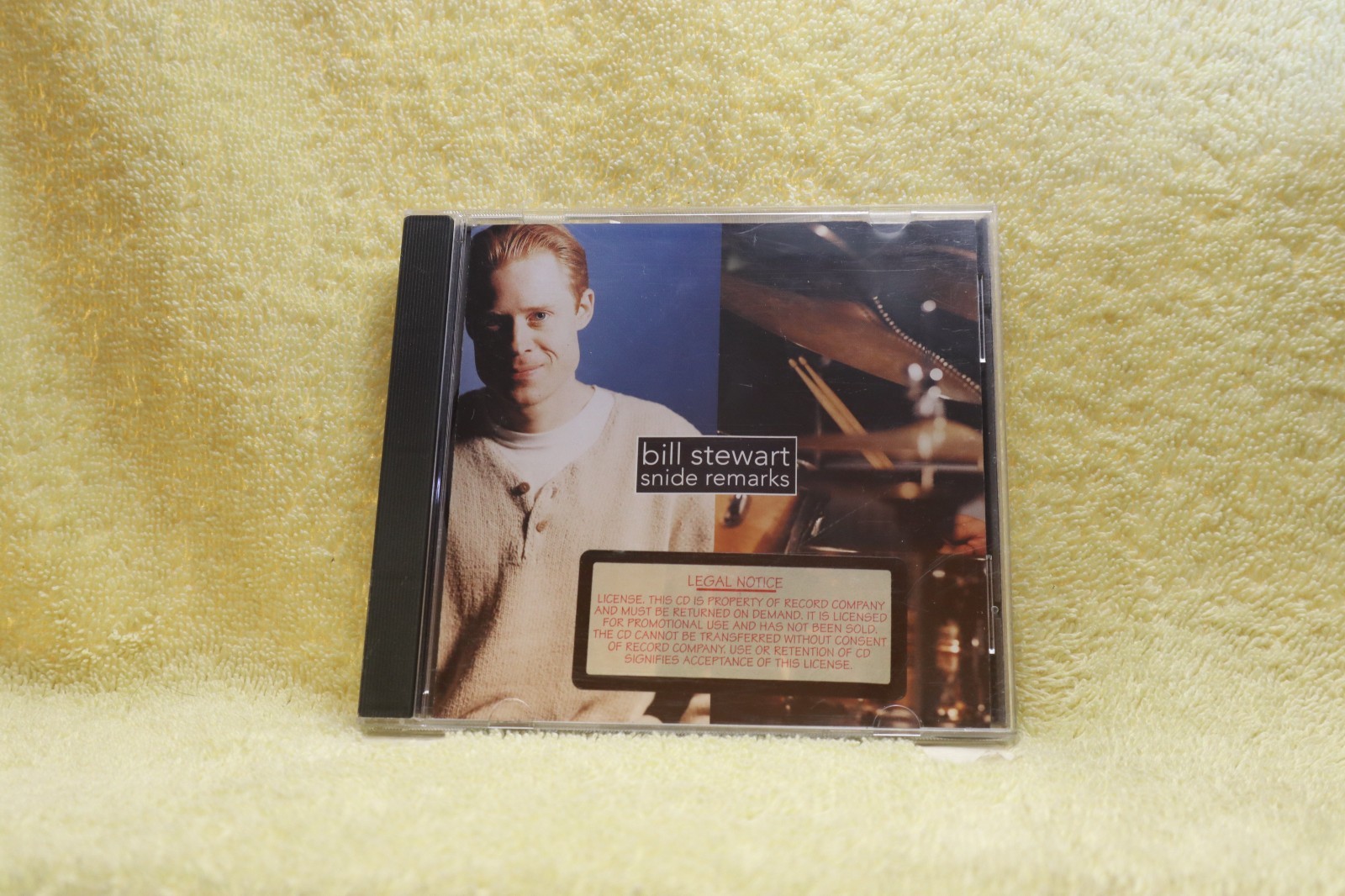 Snide Remarks by Bill Stewart (Jazz Drummer) (CD, Aug-1995, Blue Note (Label))