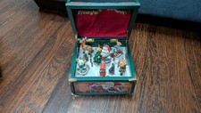 Vintage Christmas Music Box - Animated  Toy box / Treasure Chest picture