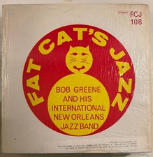 BOB GREENE – FAT CAT'S JAZZ - VINYL LP BLACK - VG+ - A9 picture