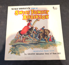 Vintage 1963 swiss family robinson/disneyland records/dq-1280 picture