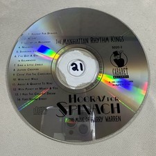 The Manhattan Rhythm Kings - Hooray for Spinach Harry Warren CD 1995 picture