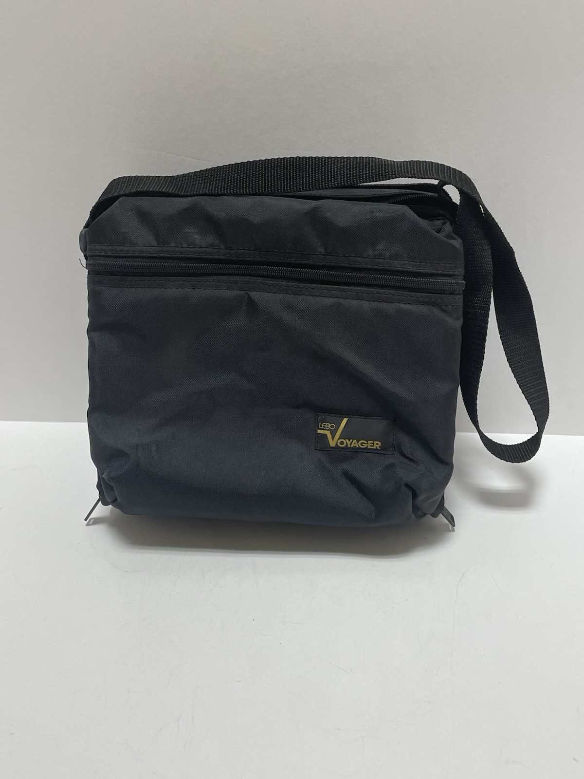 Vintage 80s Lebo Voyager Nylon Cassette Tape Walkman shoulder Carrying Case Bag