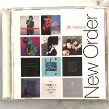 New Order 20 Years Of New Order CD 2001 Promo Compilation Anthology New Wave picture