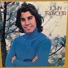 Vintage 1976 John Travolta Self-Titled Vinyl LP Record Midland BKL1-1563 picture
