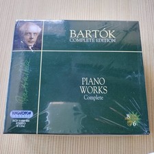 BARTÓK COMPLETE EDITION PIANO WORKS Complete 8CD y picture