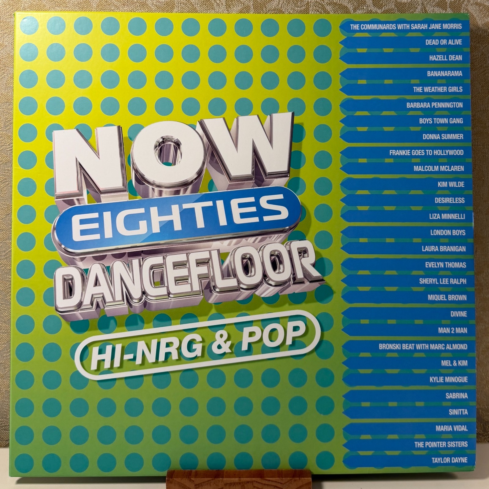 Now Eighties Dancefloor Hi-NRG & Pop (Vinyl) - OPEN Minor Sleeve Damage