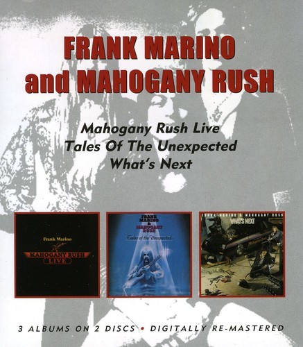Frank Marino - Live / Tales of the Unexpected / Whats Next [New CD] UK - Import