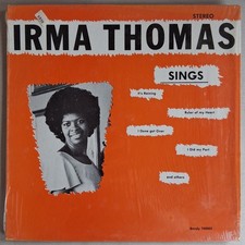 Irma Thomas Sings LP Vinyl US Bandy Records New Orleans R&B Soul NM/NM Clean picture