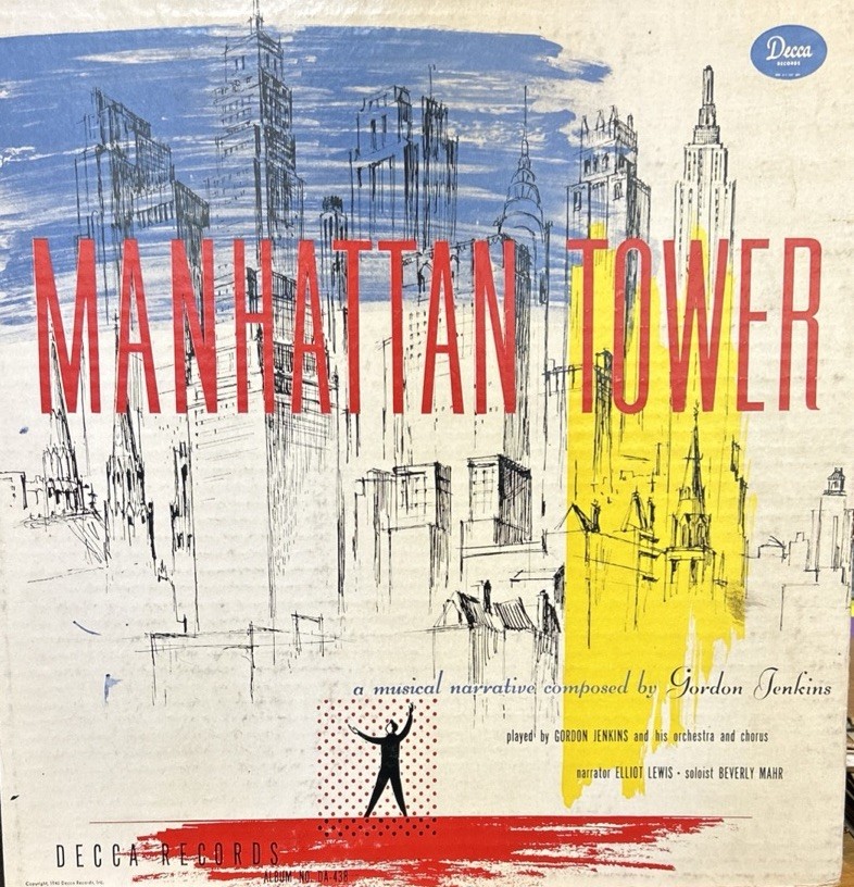 RARE JAZZ (2) Record Set 78rpm  GordonJenkins Manhattan Tower DECCA Booklet 1946