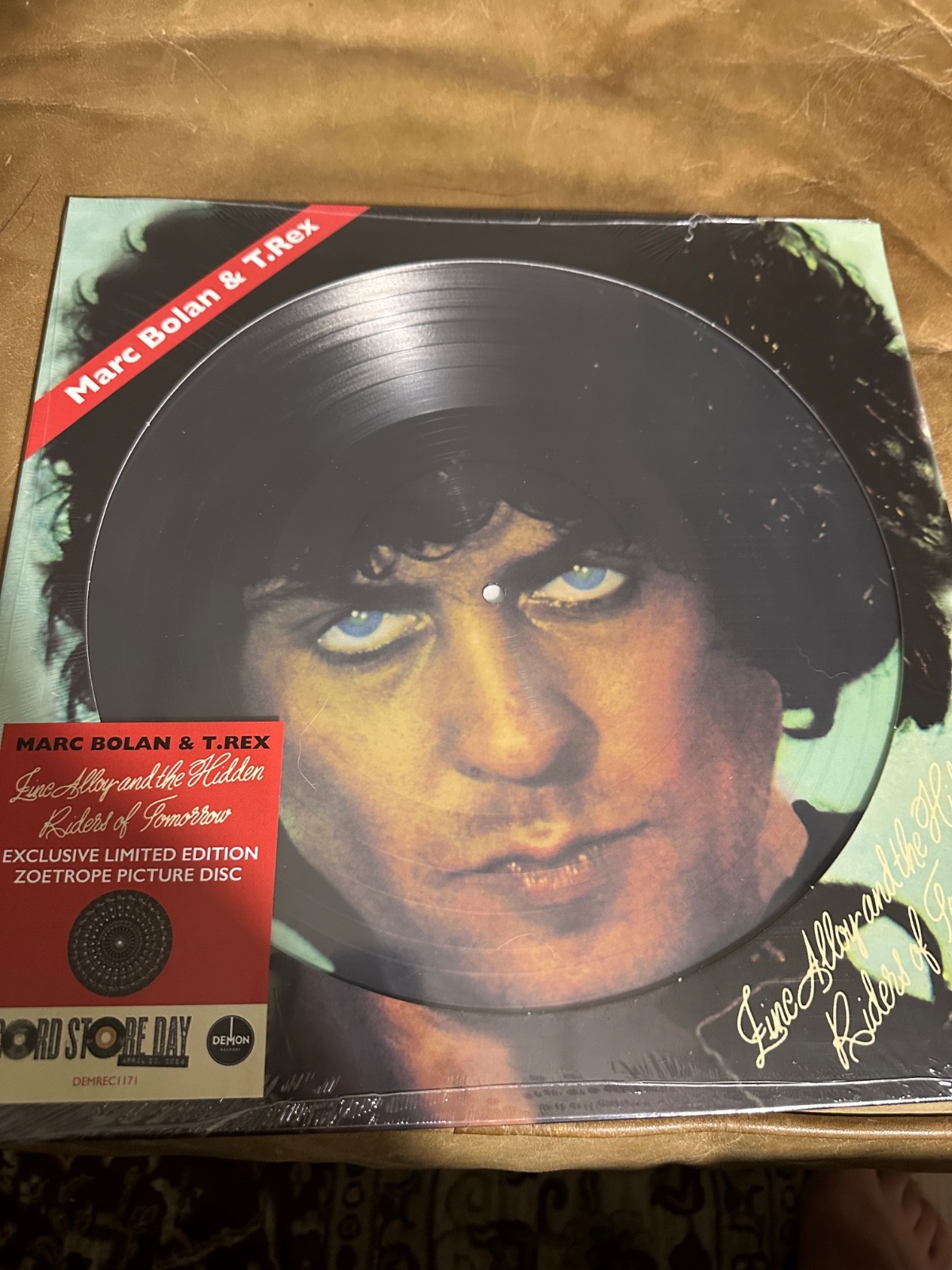 Marc Bolan & T. Rex Zinc Alloy (50th Anniversary Zoetrope Picture Disc) (Vinyl)