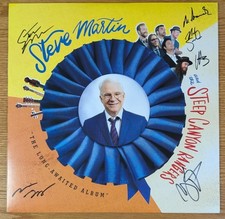 STEVE MARTIN AND THE STEEP CANYON RANGERS - VINYL LP - SIGNED AUTOGRAPH - X81 picture