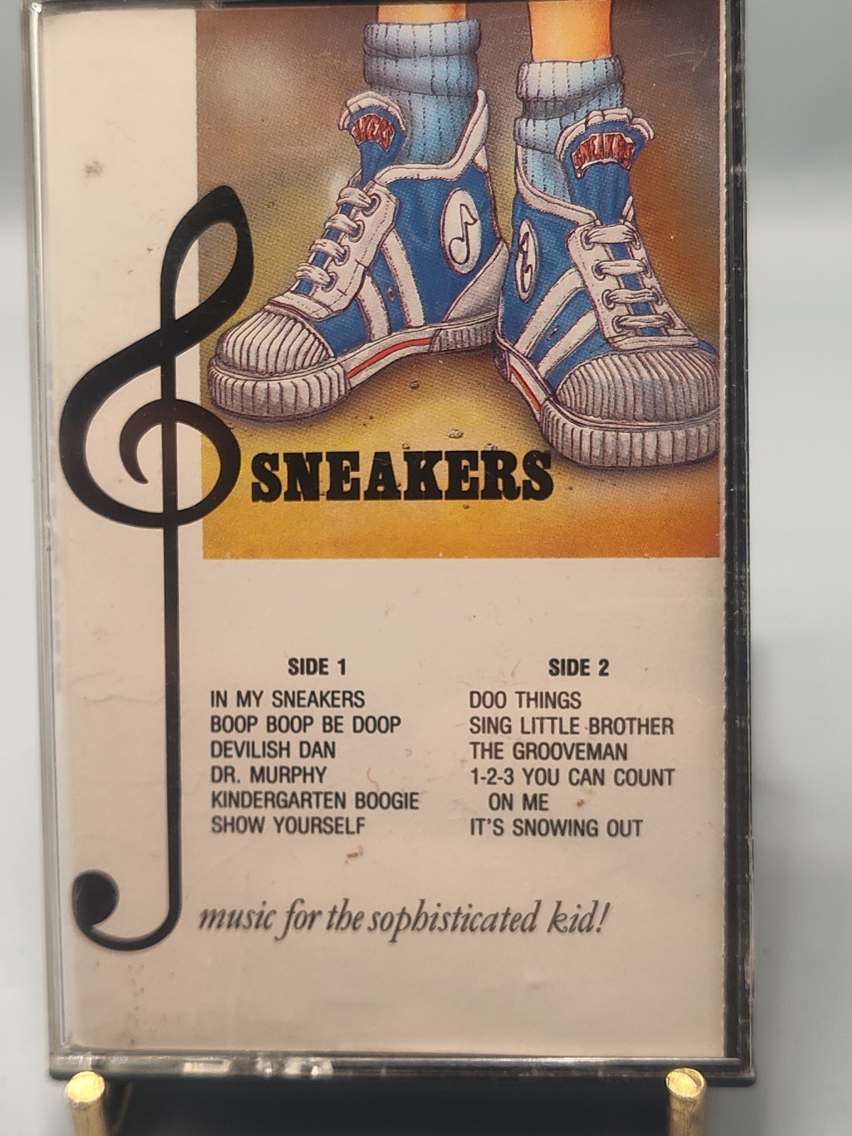 Vintage 1989 SNEAKERS Music For The Sophisticated Kid Cassette Rare Kids Indie